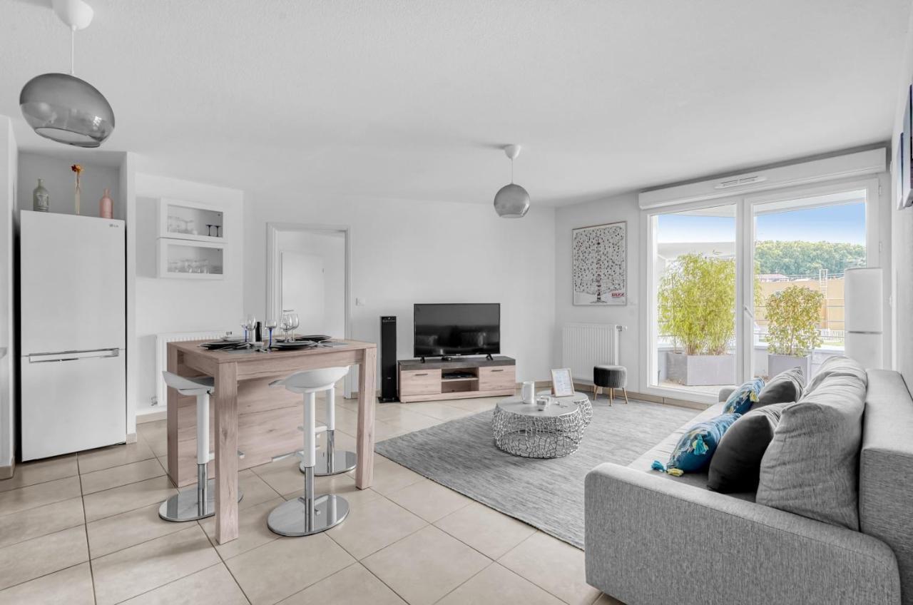 La Marquette - Appartement Avec Balcon Тулуза Екстериор снимка